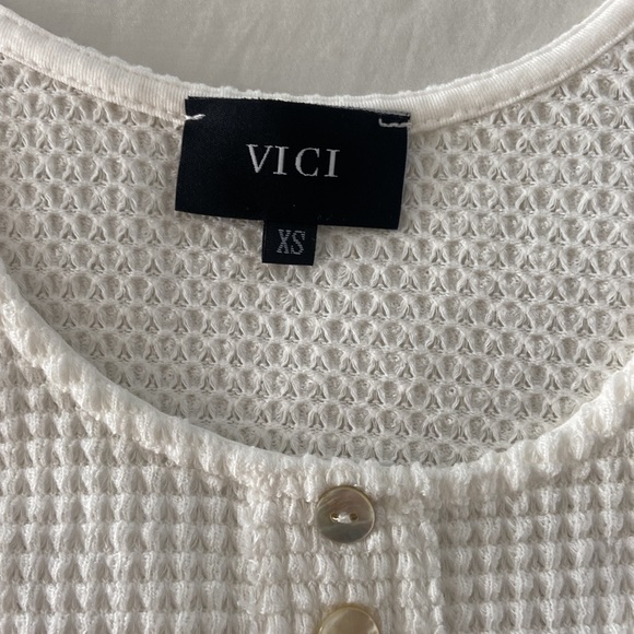 Vici wonderful day relaxed knit tunic tank top - Picture 6 of 8